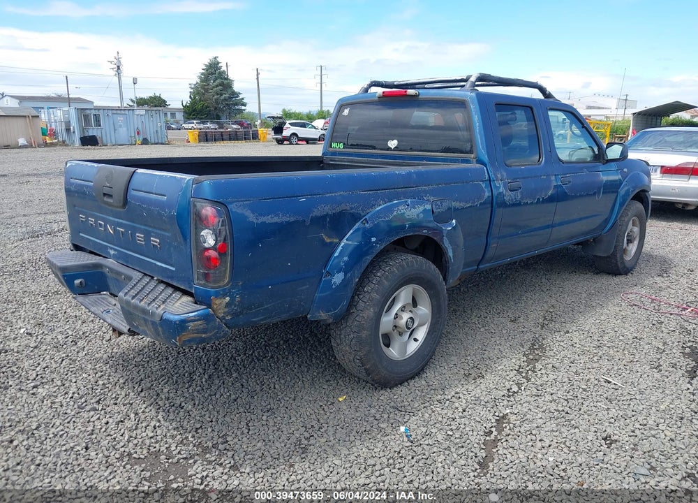 2002 NISSAN FRONTIER CREW CAB SC VIN: 1N6MD29Y42C378556