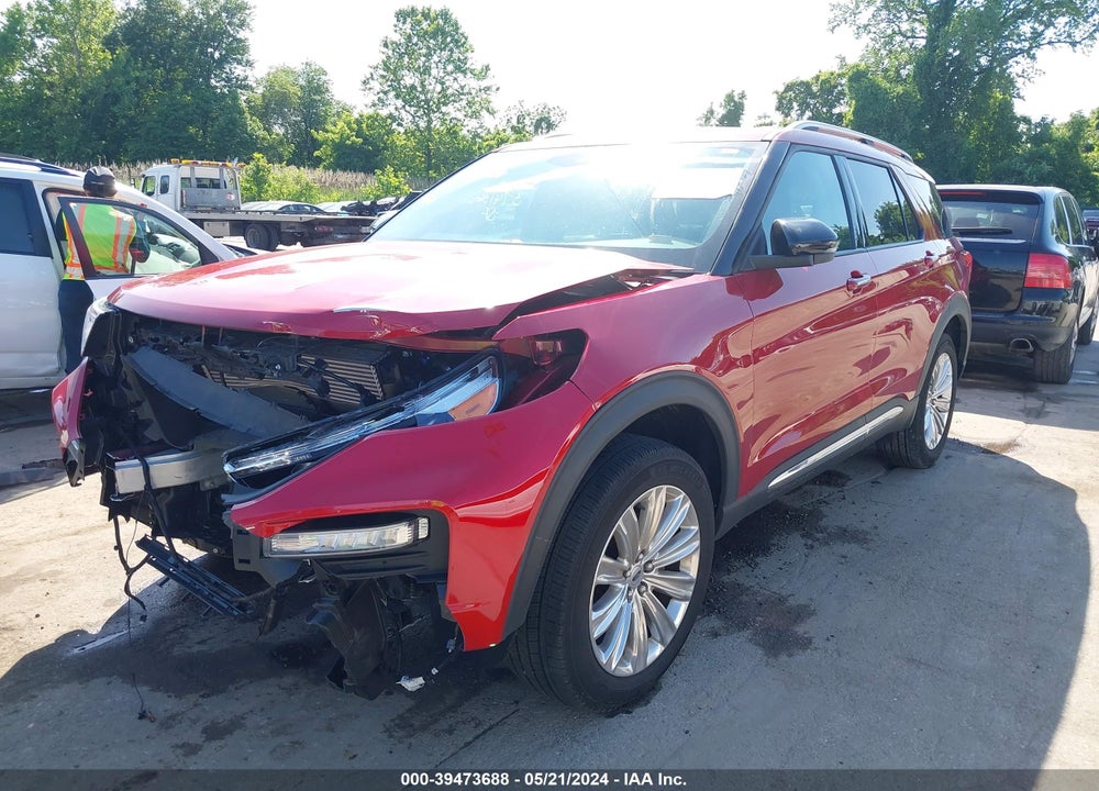 2022 FORD EXPLORER LIMITED VIN: 1FMSK8FH6NGB70257