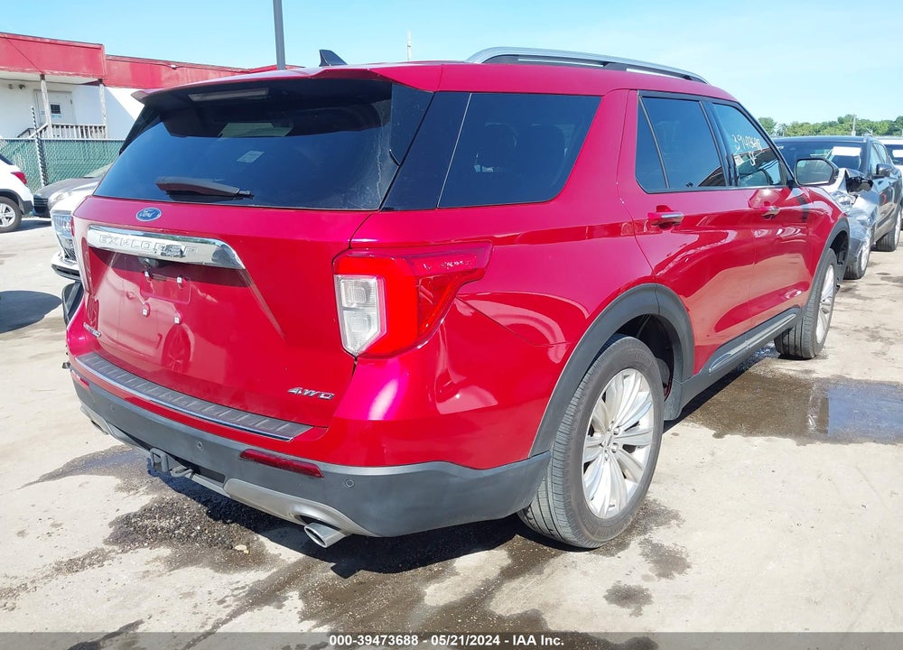 2022 FORD EXPLORER LIMITED VIN: 1FMSK8FH6NGB70257