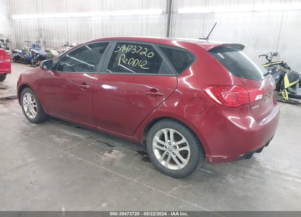 2012 KIA FORTE EX VIN: KNAFU5A21C5512611