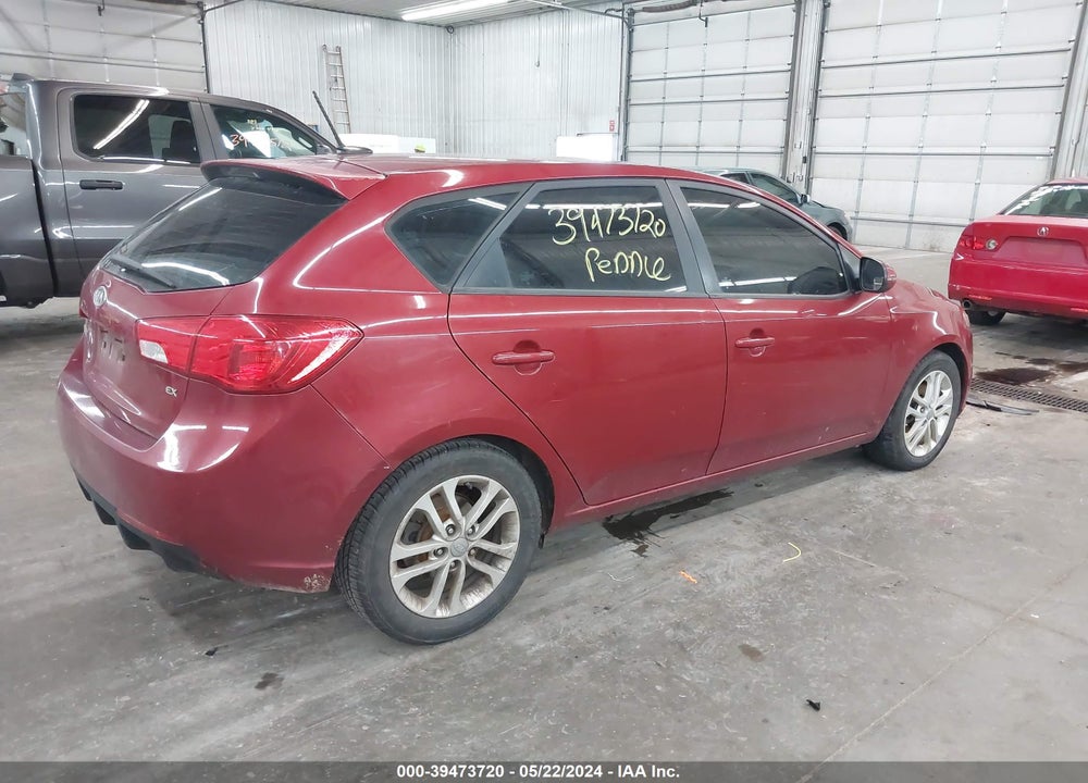 2012 KIA FORTE EX VIN: KNAFU5A21C5512611