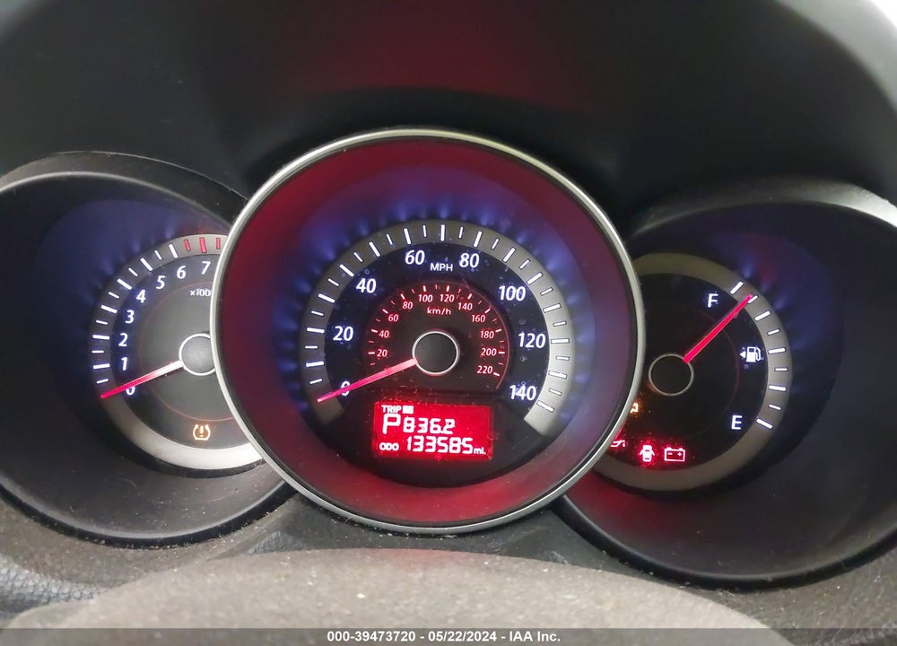 2012 KIA FORTE EX VIN: KNAFU5A21C5512611