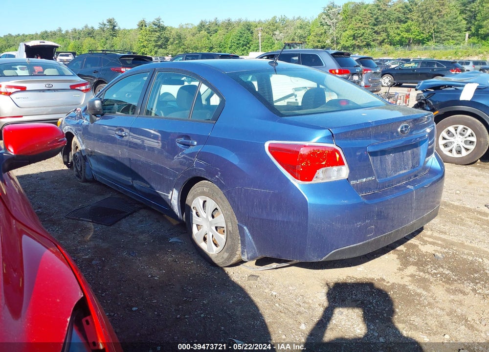 2014 SUBARU IMPREZA 2.0I VIN: JF1GJAA66EH020837