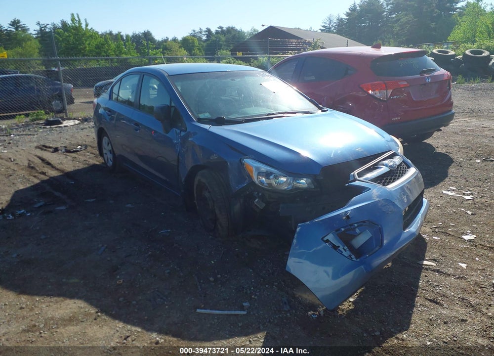 2014 SUBARU IMPREZA 2.0I VIN: JF1GJAA66EH020837