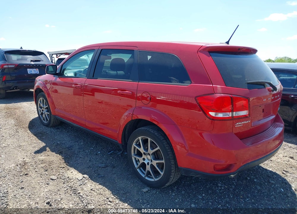 2016 DODGE JOURNEY R/T VIN: 3C4PDDEGXGT180097