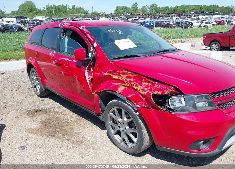 2016 DODGE JOURNEY R/T VIN: 3C4PDDEGXGT180097