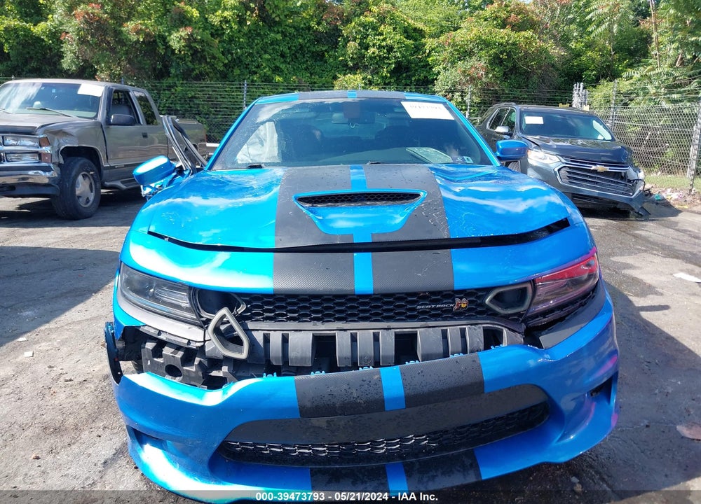 2019 DODGE CHARGER SCAT PACK VIN: 2C3CDXGJ9KH624472