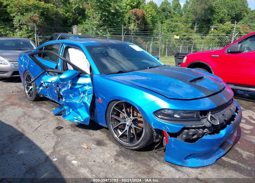 2019 DODGE CHARGER SCAT PACK VIN: 2C3CDXGJ9KH624472