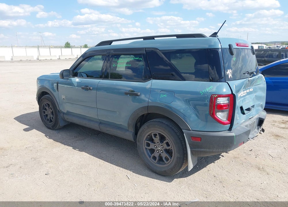 2021 FORD BRONCO SPORT BIG BEND VIN: 3FMCR9B6XMRA17463