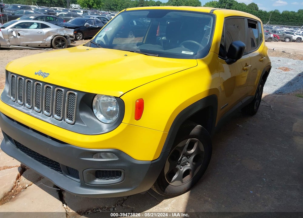 2016 JEEP RENEGADE SPORT VIN: ZACCJBAT2GPD48319