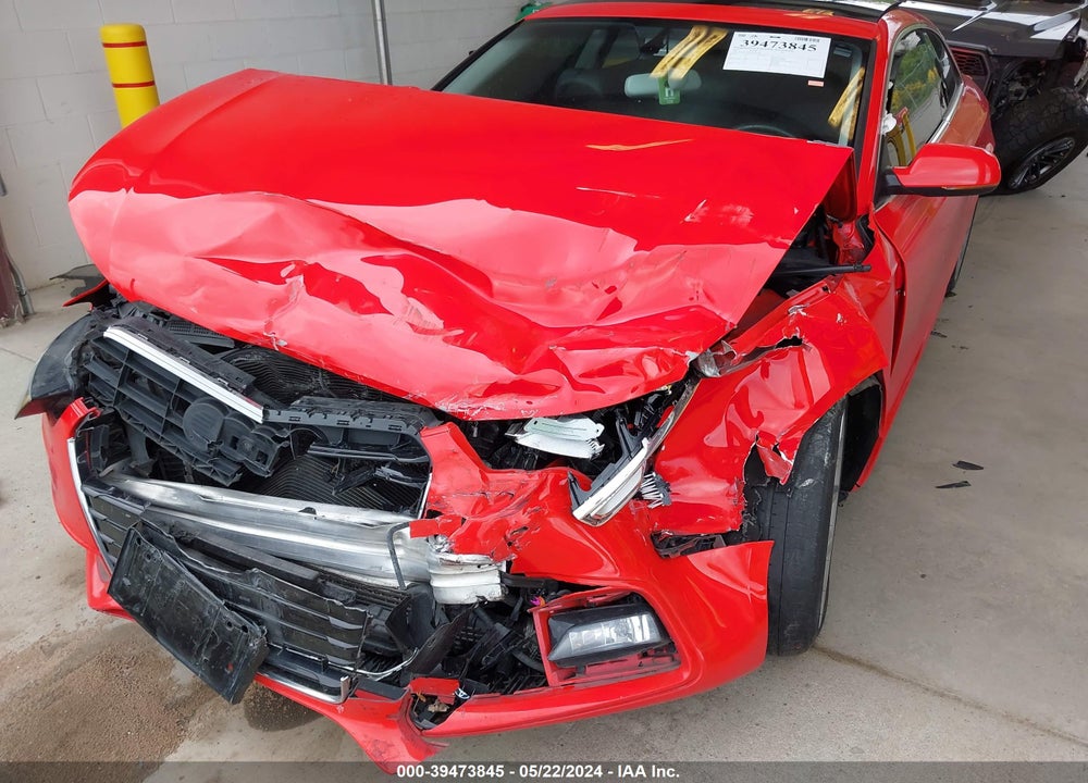 2016 AUDI A5 2.0T PREMIUM VIN: WAUM2AFRXGA057895