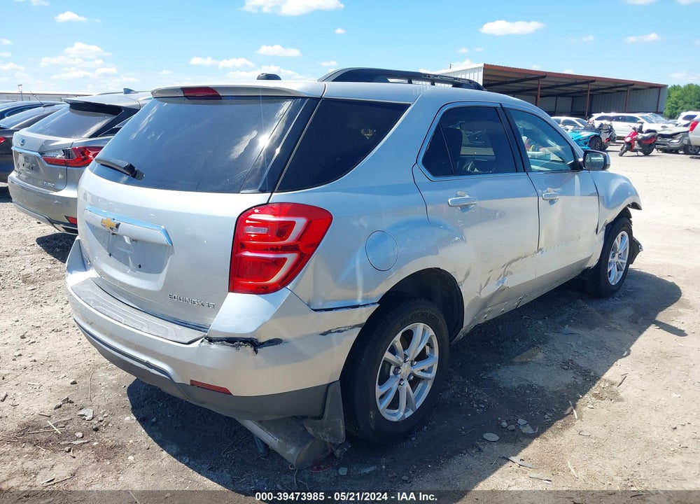 2016 CHEVROLET EQUINOX LT VIN: 2GNALCEK4G1156944