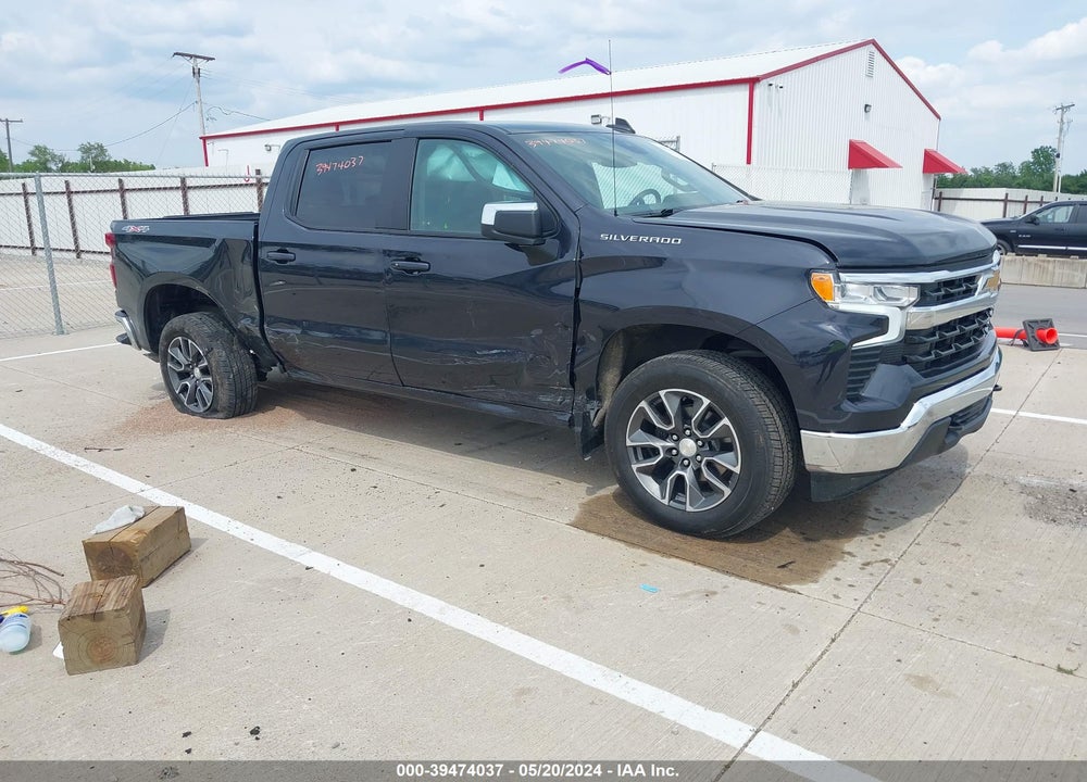 2022 CHEVROLET SILVERADO 1500 4WD SHORT BED LT WITH 2FL VIN: 1GCPDKEK3NZ633281