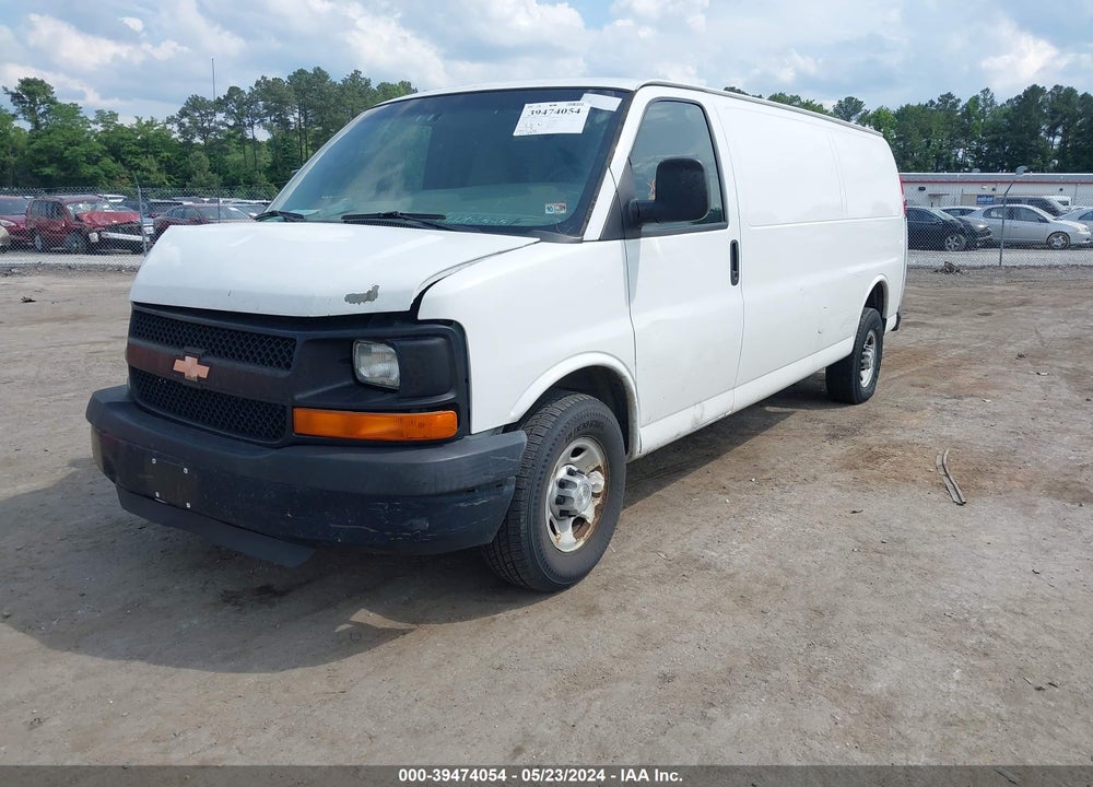2009 CHEVROLET EXPRESS 3500 WORK VAN VIN: 1GCHG39CX91116293