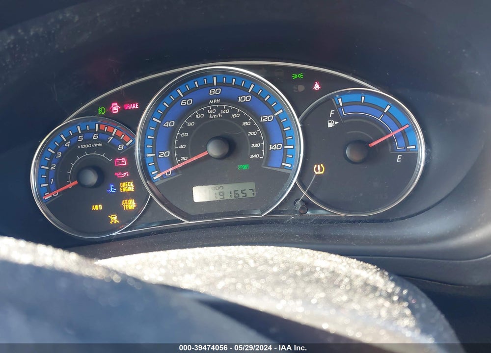2009 SUBARU FORESTER 2.5X L.L. BEAN EDITION VIN: JF2SH64609H711202