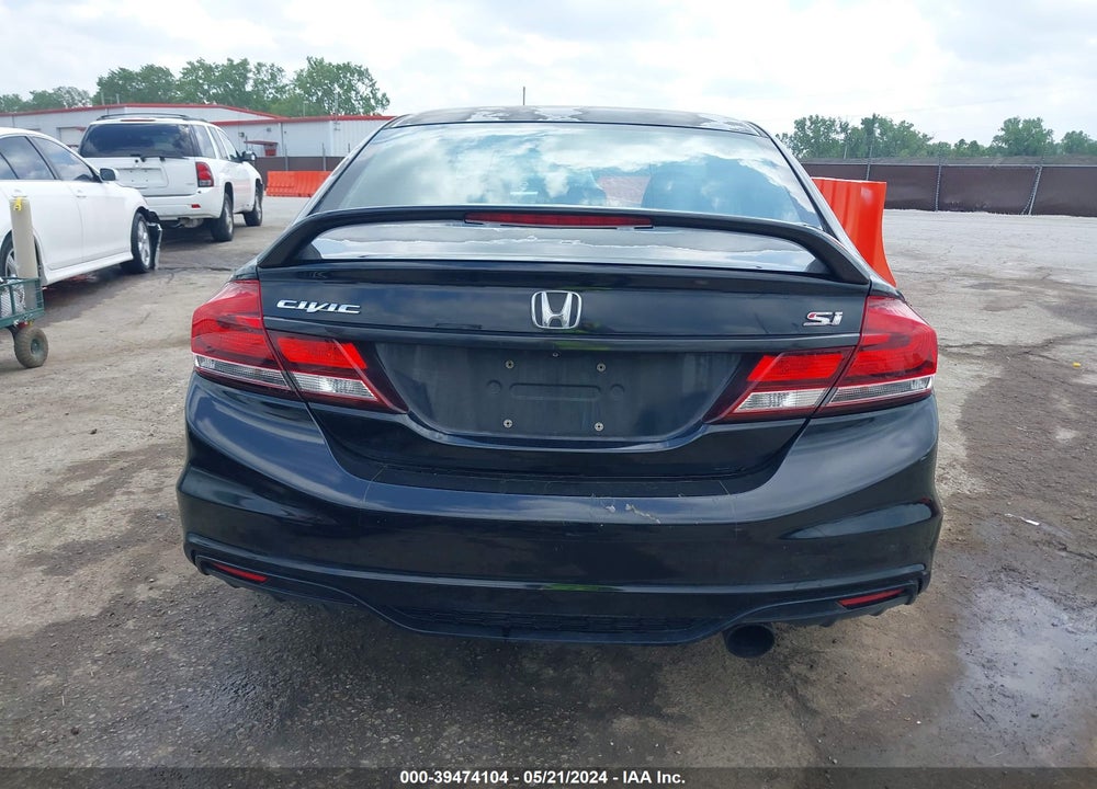 2013 HONDA CIVIC SI VIN: 2HGFB6E55DH701731