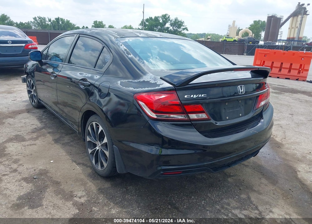 2013 HONDA CIVIC SI VIN: 2HGFB6E55DH701731