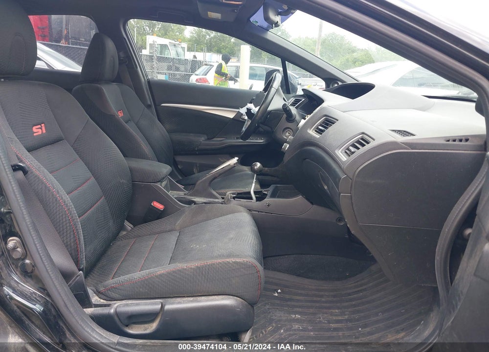2013 HONDA CIVIC SI VIN: 2HGFB6E55DH701731