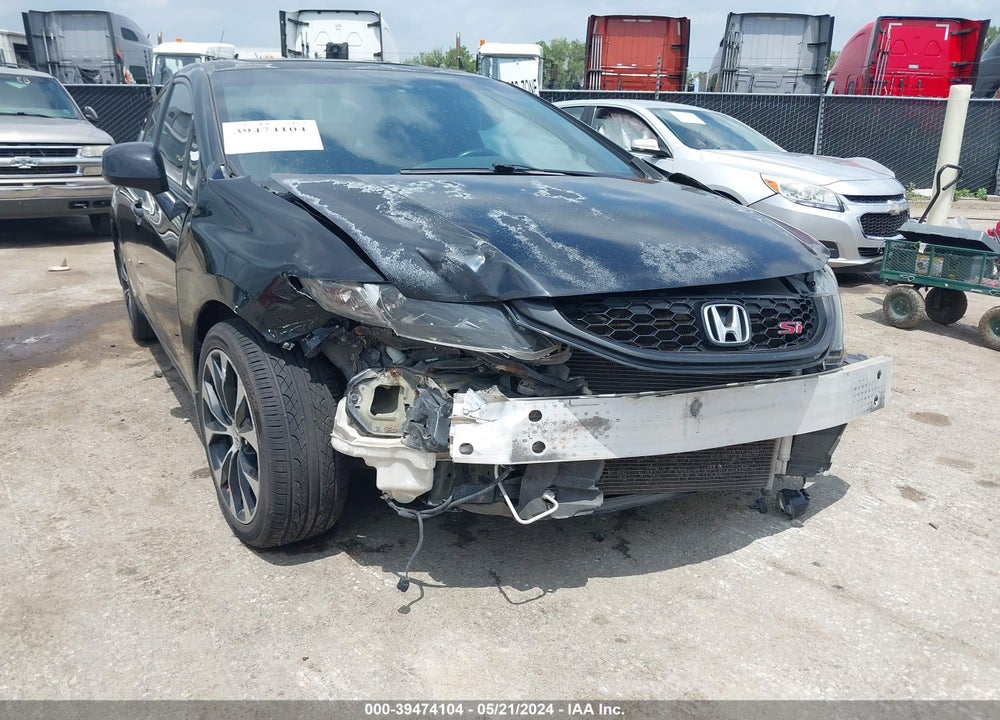 2013 HONDA CIVIC SI VIN: 2HGFB6E55DH701731
