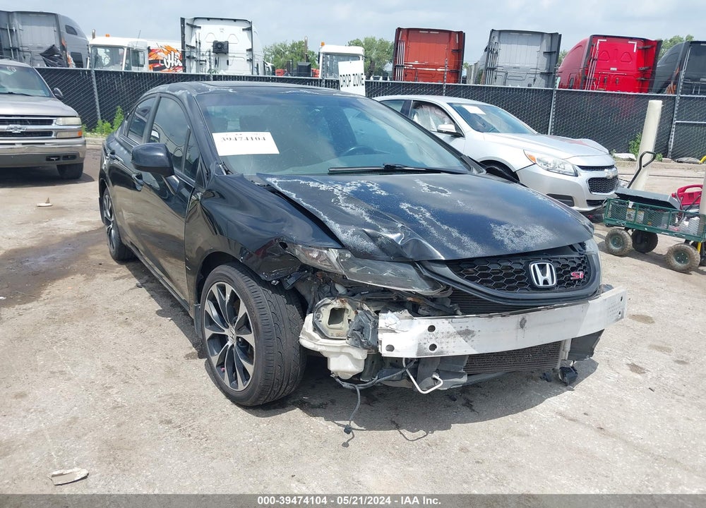 2013 HONDA CIVIC SI VIN: 2HGFB6E55DH701731