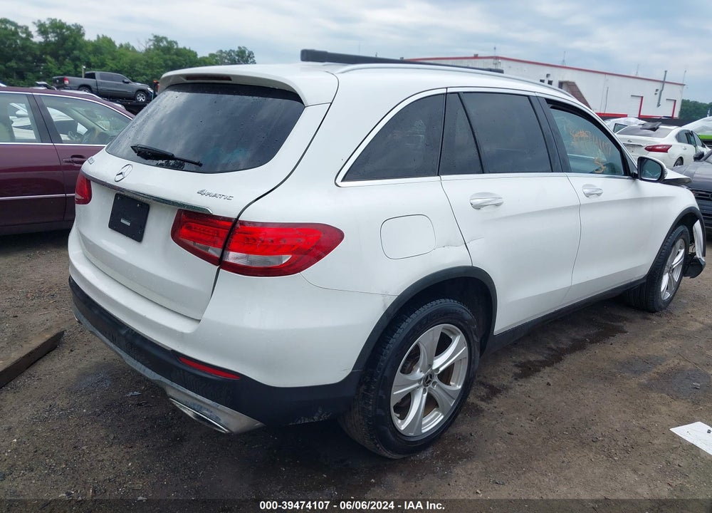 2018 MERCEDES-BENZ GLC 300 4MATIC VIN: WDC0G4KB0JV040465