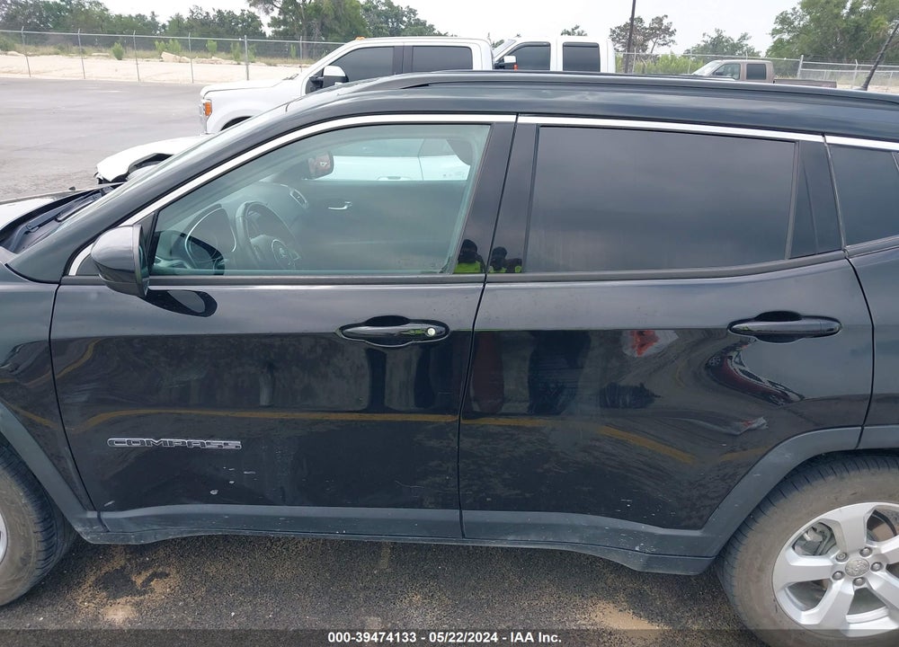 2021 JEEP COMPASS LATITUDE FWD VIN: 3C4NJCBB0MT514376