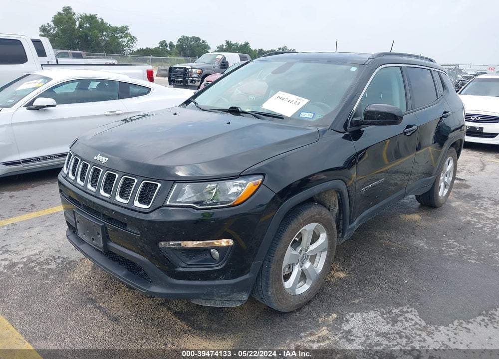 2021 JEEP COMPASS LATITUDE FWD VIN: 3C4NJCBB0MT514376
