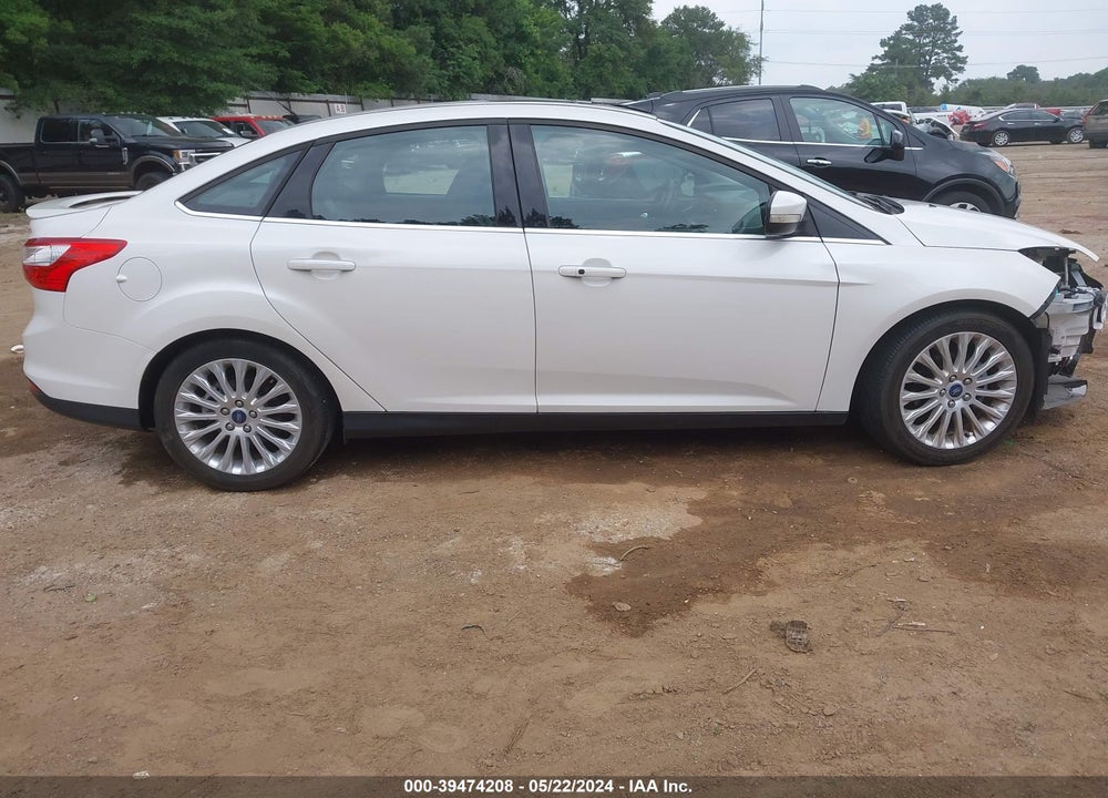 2012 FORD FOCUS TITANIUM VIN: 1FAHP3J25CL444130