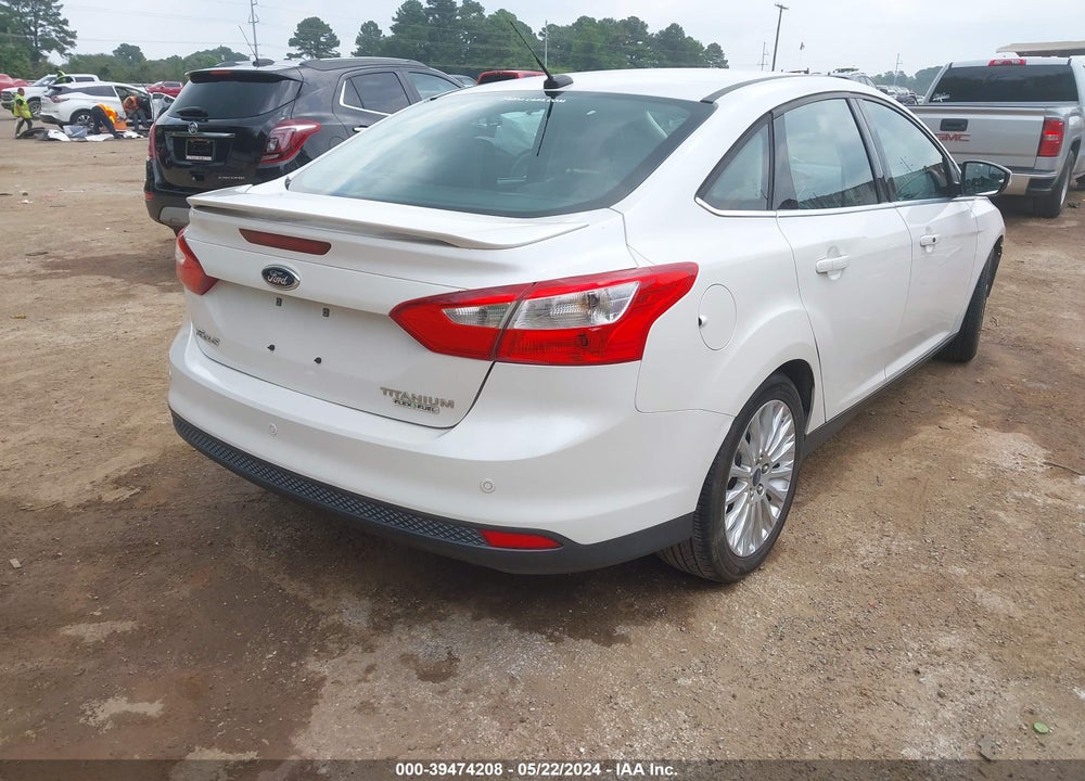 2012 FORD FOCUS TITANIUM VIN: 1FAHP3J25CL444130
