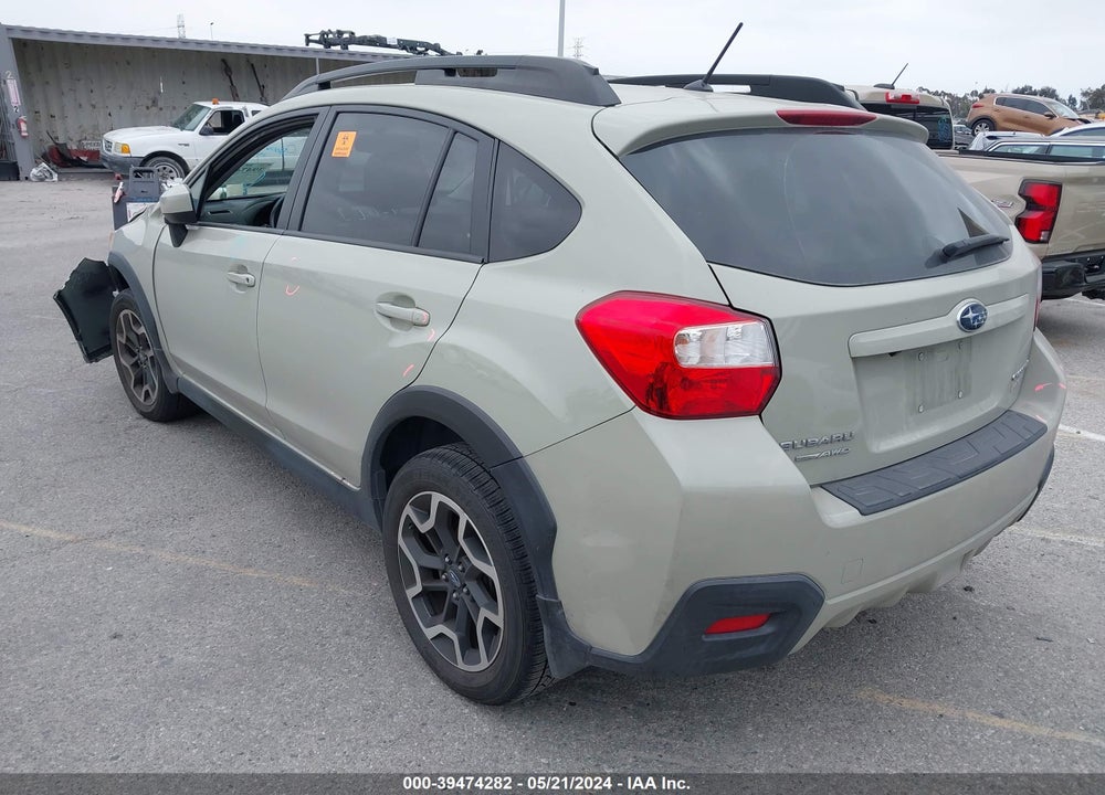 2016 SUBARU CROSSTREK 2.0I PREMIUM VIN: JF2GPABCXG8326800