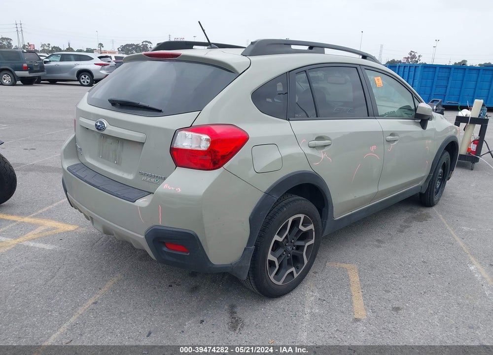 2016 SUBARU CROSSTREK 2.0I PREMIUM VIN: JF2GPABCXG8326800
