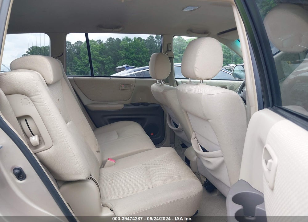 2005 TOYOTA HIGHLANDER V6 VIN: JTEEP21A950104784