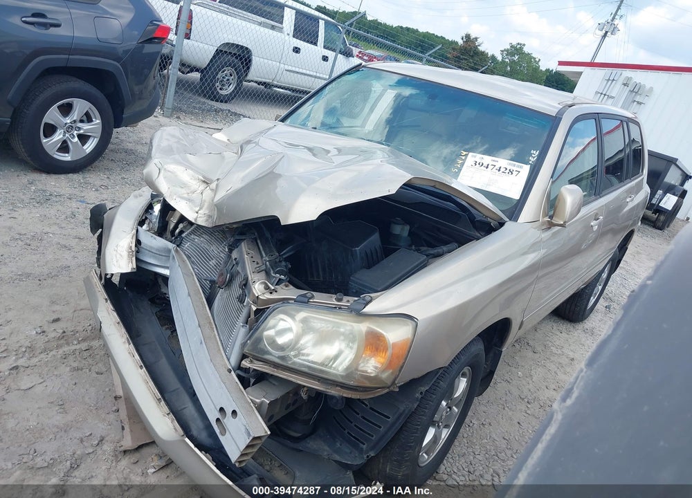 2005 TOYOTA HIGHLANDER V6 VIN: JTEEP21A950104784