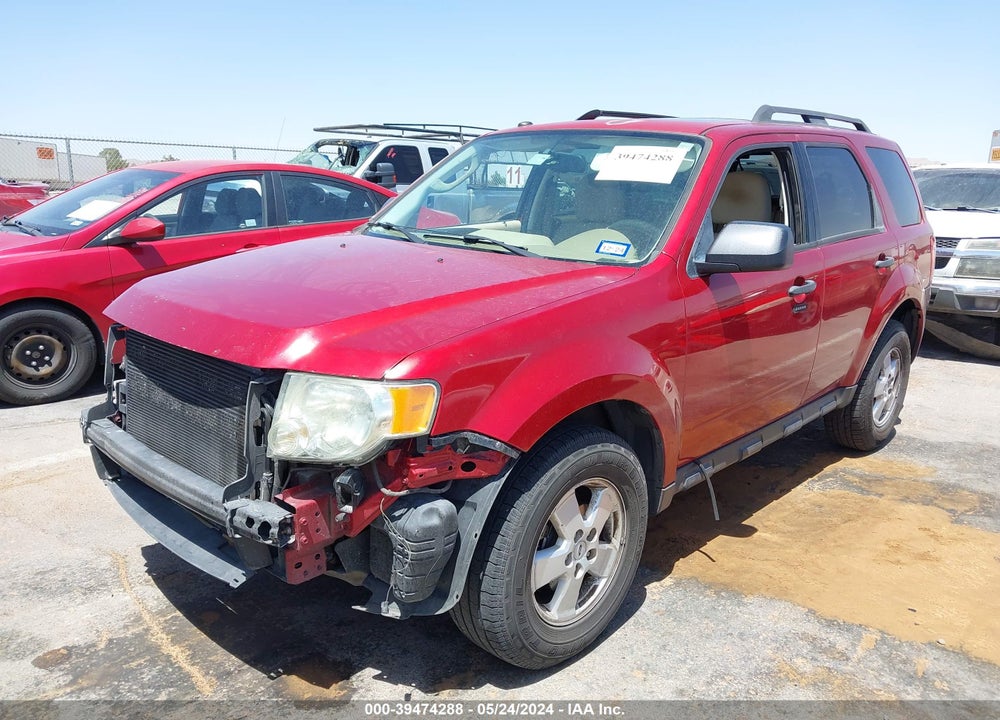 2009 FORD ESCAPE XLT VIN: 1FMCU03799KA26104