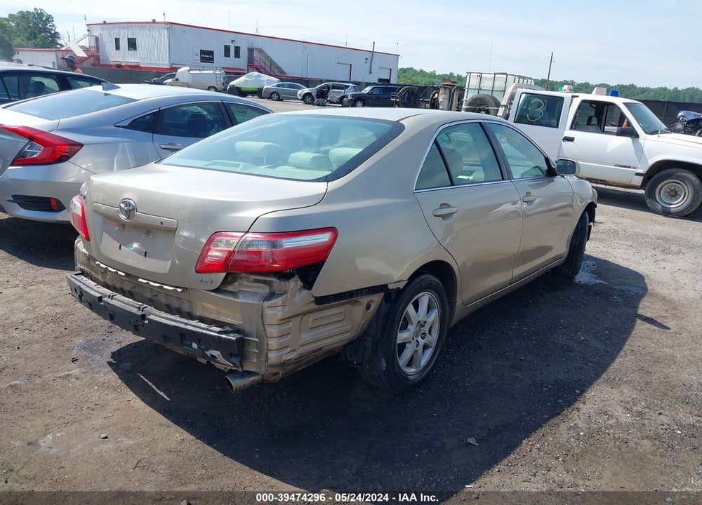 2007 TOYOTA CAMRY LE VIN: 4T1BE46K87U561409