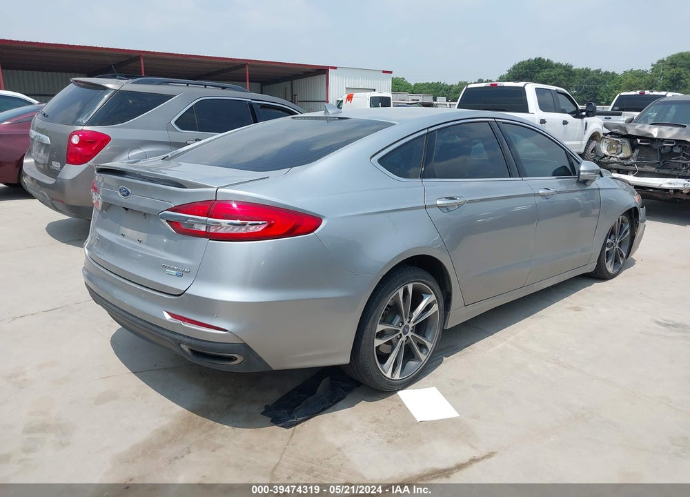 2020 FORD FUSION TITANIUM VIN: 3FA6P0D96LR116361