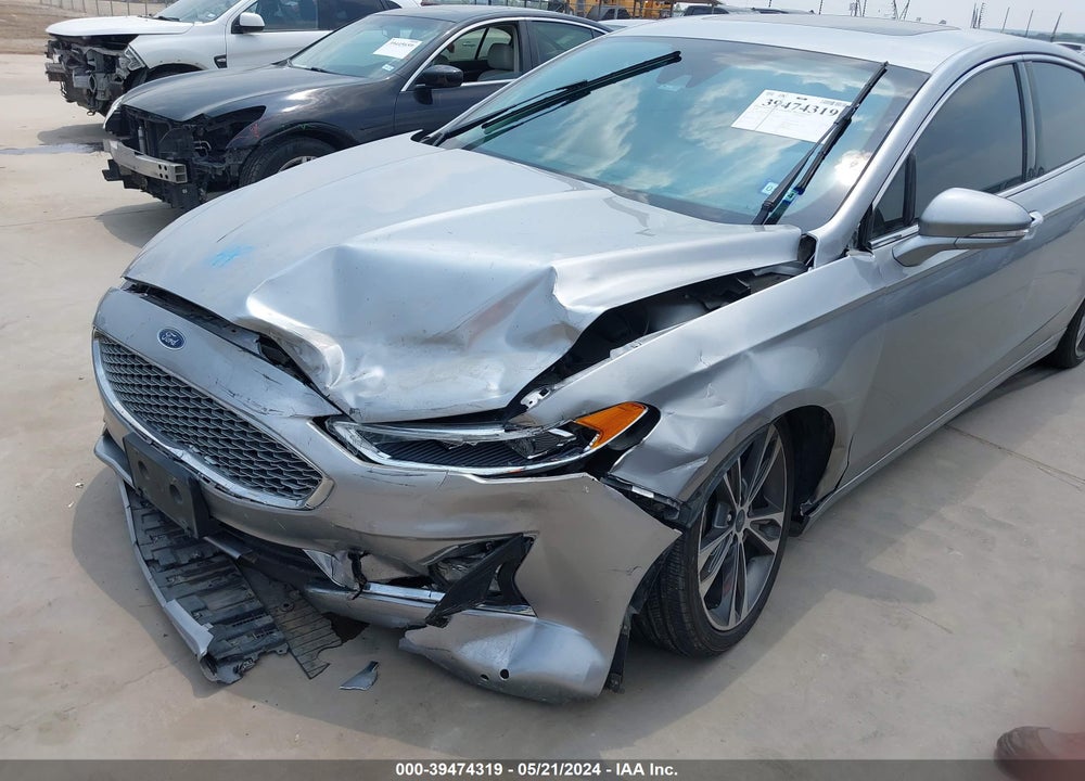 2020 FORD FUSION TITANIUM VIN: 3FA6P0D96LR116361