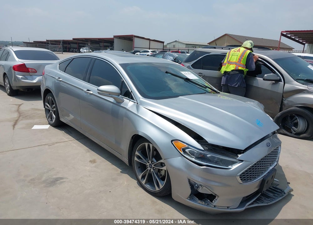 2020 FORD FUSION TITANIUM VIN: 3FA6P0D96LR116361