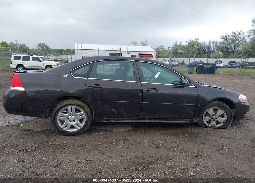 2009 CHEVROLET IMPALA LT VIN: 2G1WT57NX91189234