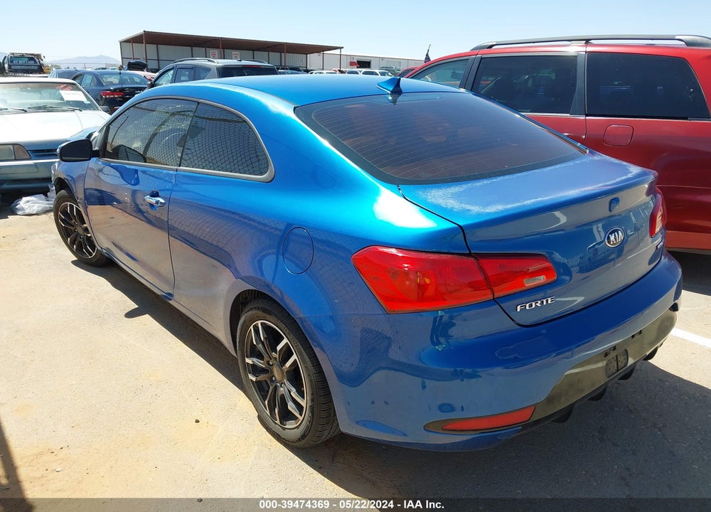 2014 KIA FORTE KOUP EX VIN: KNAFX6A87E5205920