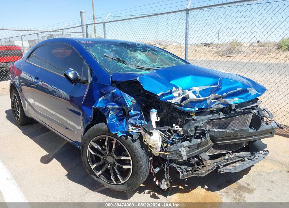 2014 KIA FORTE KOUP EX VIN: KNAFX6A87E5205920