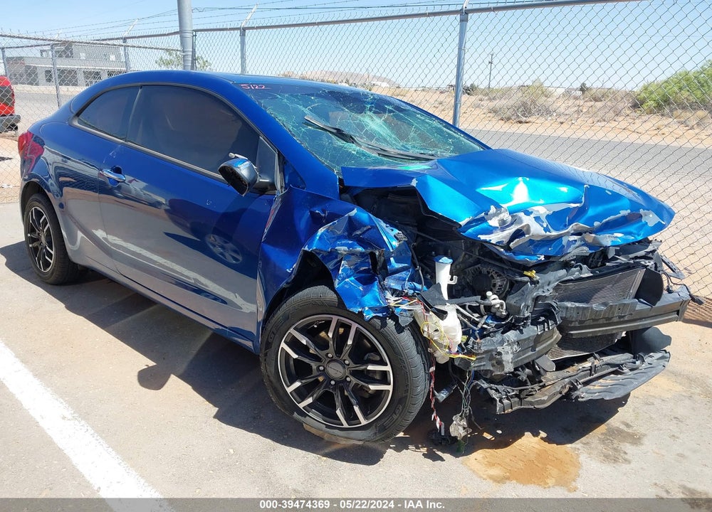 2014 KIA FORTE KOUP EX VIN: KNAFX6A87E5205920