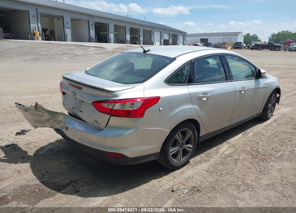 2014 FORD FOCUS SE VIN: 1FADP3F29EL253286