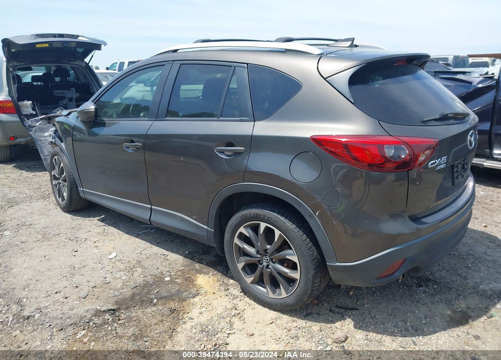 2016 MAZDA CX-5 GRAND TOURING VIN: JM3KE4DY3G0661458