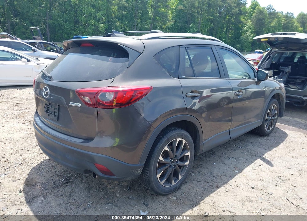2016 MAZDA CX-5 GRAND TOURING VIN: JM3KE4DY3G0661458