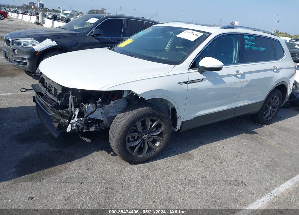 2022 VOLKSWAGEN TIGUAN 2.0T SE VIN: 3VV2B7AX6NM153771
