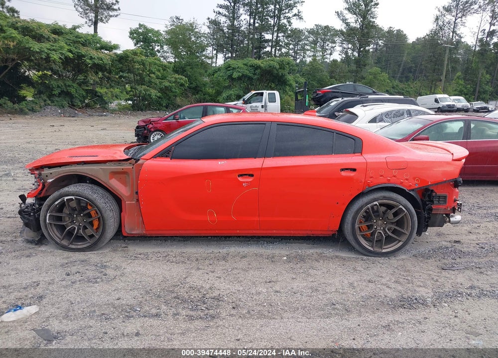 2022 DODGE CHARGER SRT HELLCAT WIDEBODY VIN: 2C3CDXL98NH124450