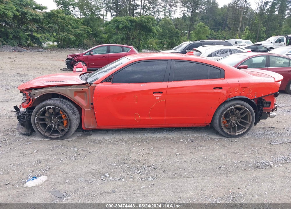 2022 DODGE CHARGER SRT HELLCAT WIDEBODY VIN: 2C3CDXL98NH124450