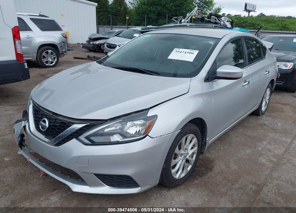 2018 NISSAN SENTRA SV VIN: 3N1AB7AP8JY280523