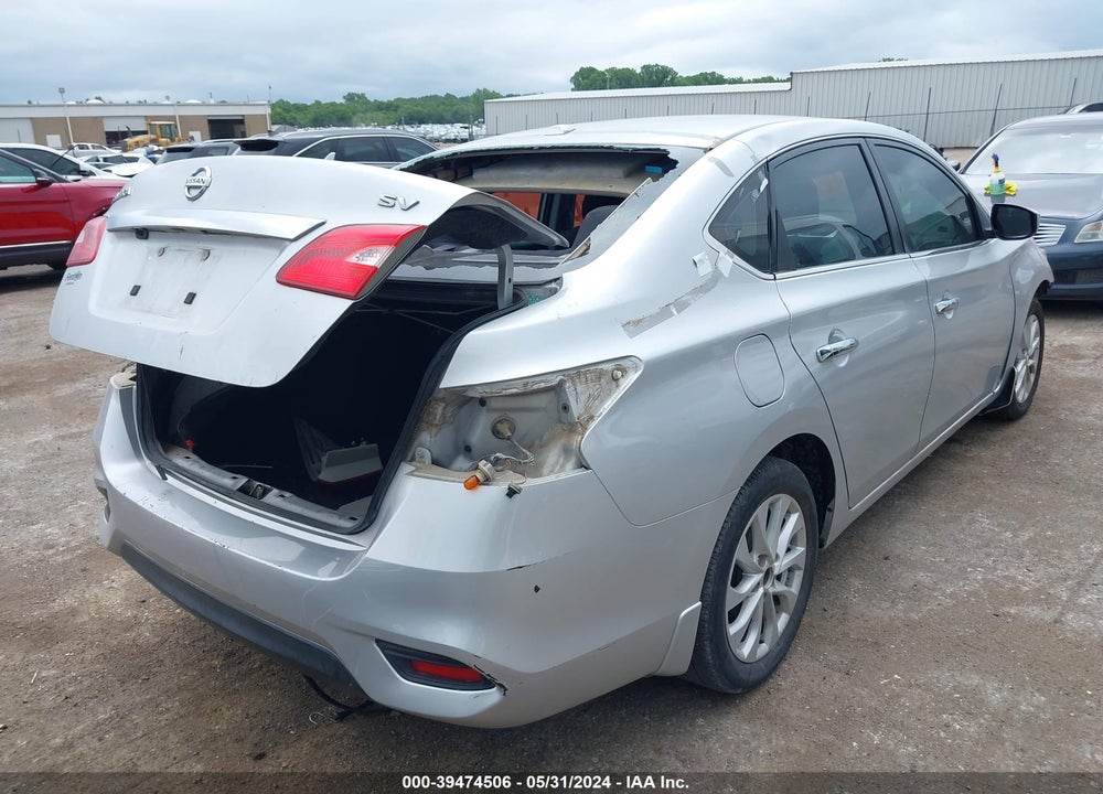 2018 NISSAN SENTRA SV VIN: 3N1AB7AP8JY280523